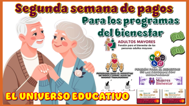 Segunda semana de pagos para los programas del bienestar | Adultos Mayores, Personas con Discapacidad, Madres Trabajadoras y Mujeres Bienestar 