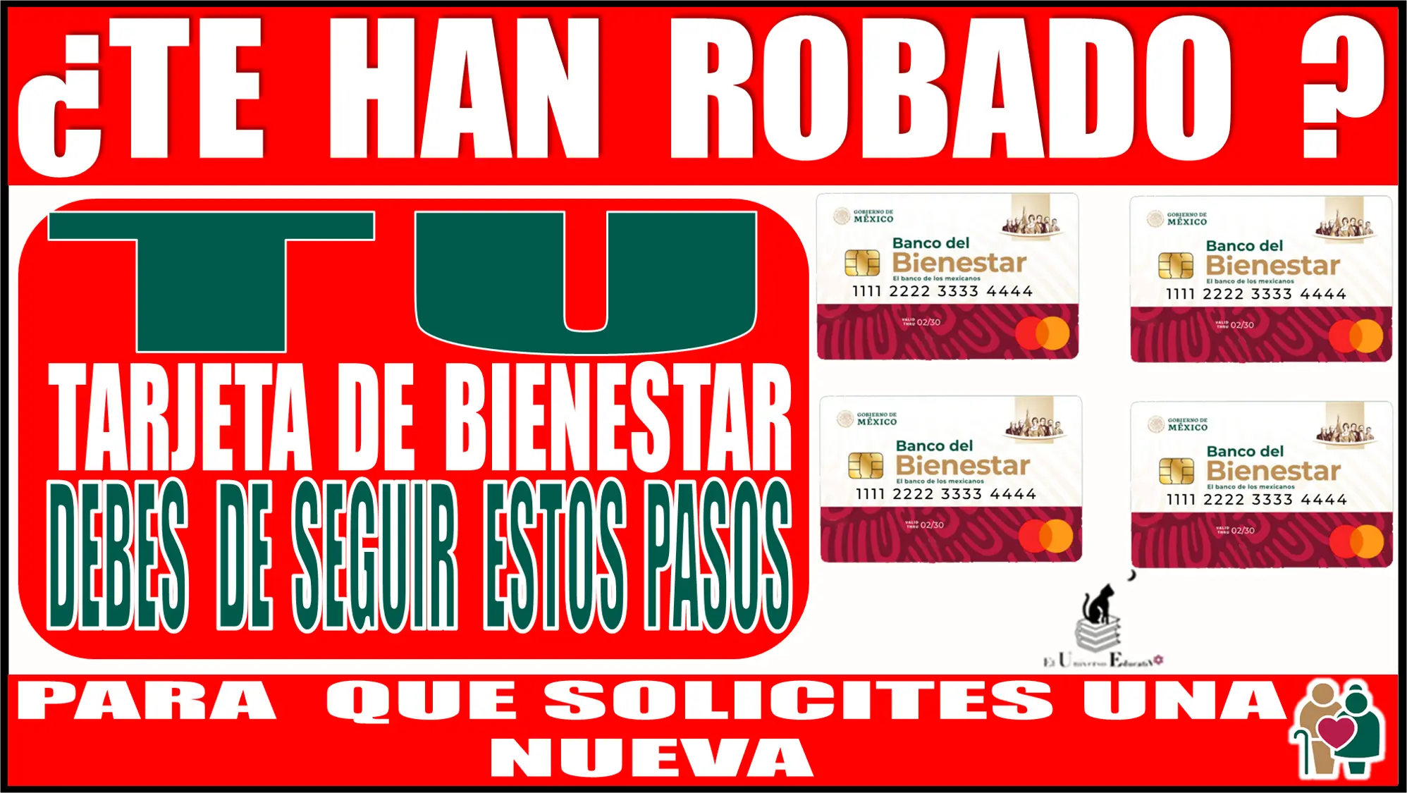 ¿Te han robado tu Tarjeta de Bienestar? | Debes de seguir estos pasos para que solicites una nueva