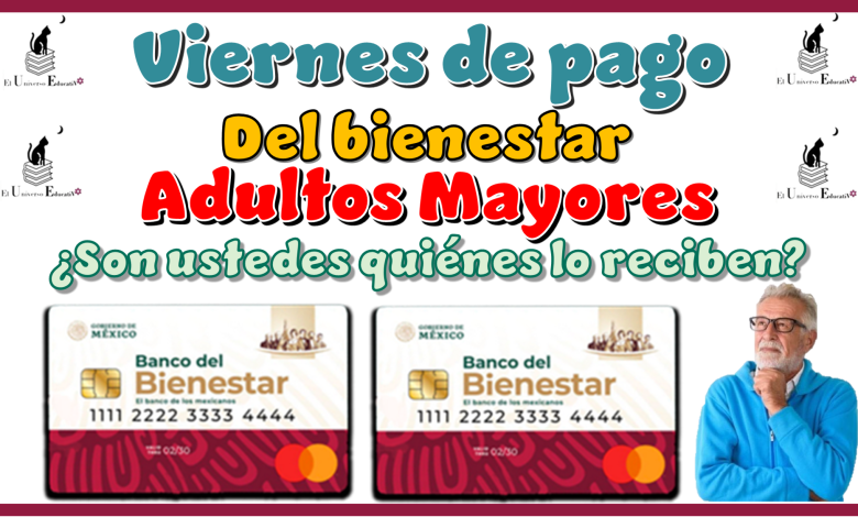 Viernes pago del bienestar | Adultos Mayores ¿son ustedes quiénes lo reciben?