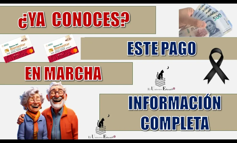 ¿YA CONOCES ESTE PAGO EN MARCHA?, ¿DE QUÉ SE TRATA?...INFORMACIÓN COMPLETA AQUÍ 