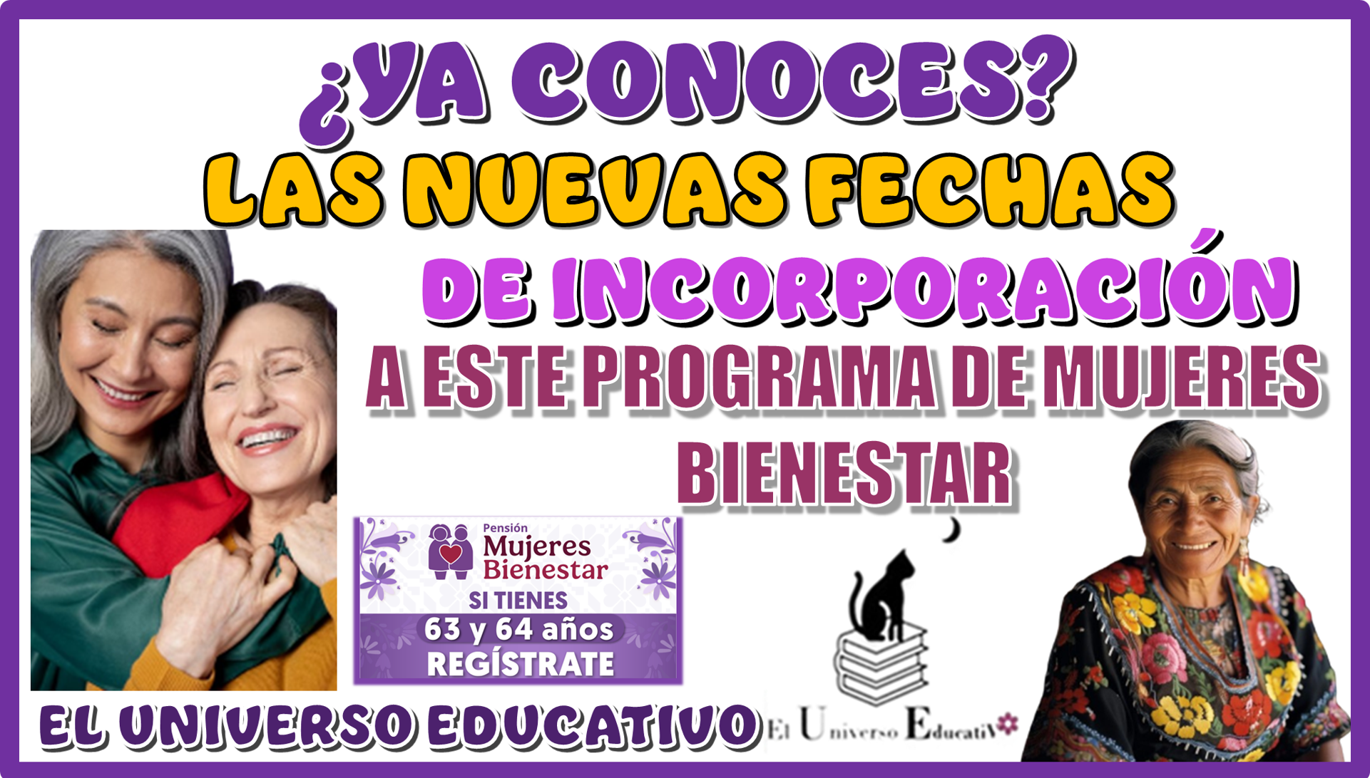 YA CONOCES LAS NUEVAS FECHAS DE INCORPORACIÓN A ESTE PROGRAMA SOCIAL DE MUJERES BIENESTAR