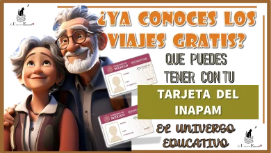 ¿YA CONOCES LOS VIAJES GRATIS QUE PUEDES TENER CON TU TARJETA DEL INAPAM?