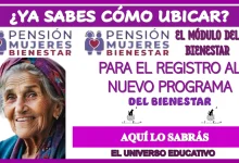 ¿YA SABES CÓMO UBICAR EL MÓDULO DEL BIENESTAR PARA EL REGISTRO AL NUEVO PROGRAMA DEL BIENESTAR?..AQUÍ SABRÁS ESTO