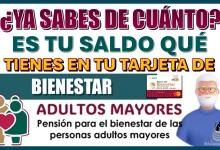 ¿YA SABES DE CUÁNTO ES TU SALDO QUÉ TIENES EN TU TARJETA DE BIENESTAR?