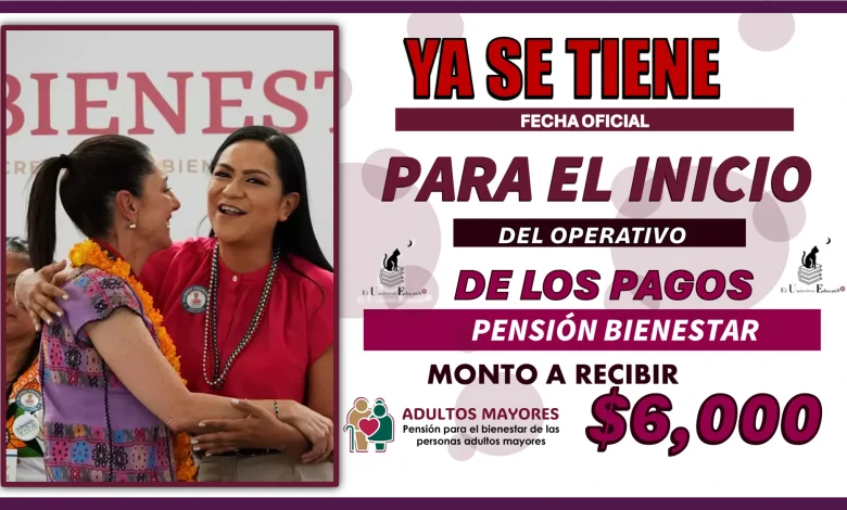 YA SE TIENE FECHA OFICIAL PARA EL INICIO DEL OPERATIVO DE LOS PAGOS DE LA PENSIÓN BIENESTAR 