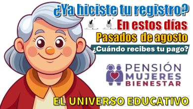 ¿Ya hiciste tu registro en estos días pasados de agosto? ¿Cuándo recibes tu pago?