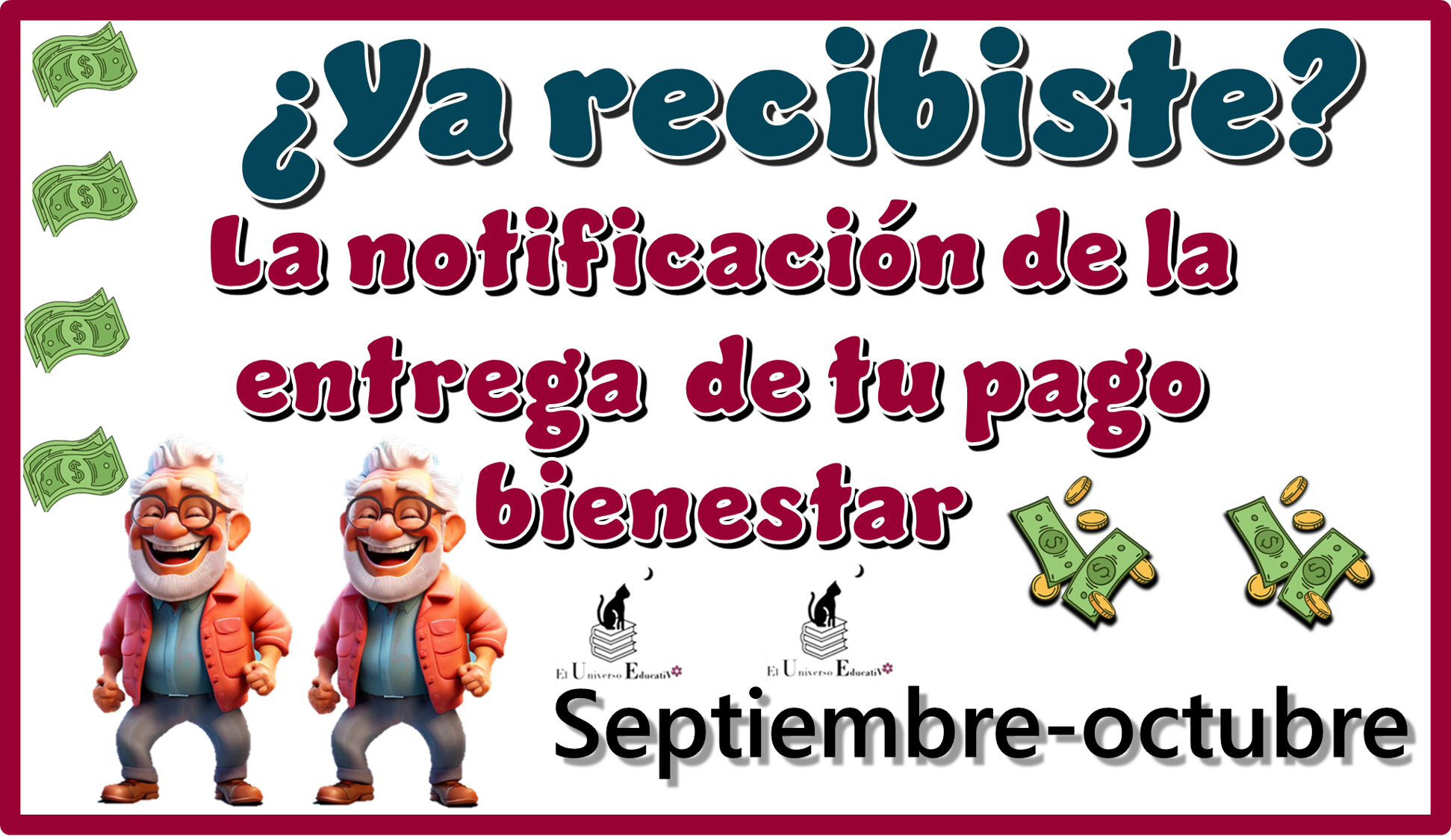 ¿Ya recibiste la notificación de la entrega de tu pago bienestar septiembre-octubre?…