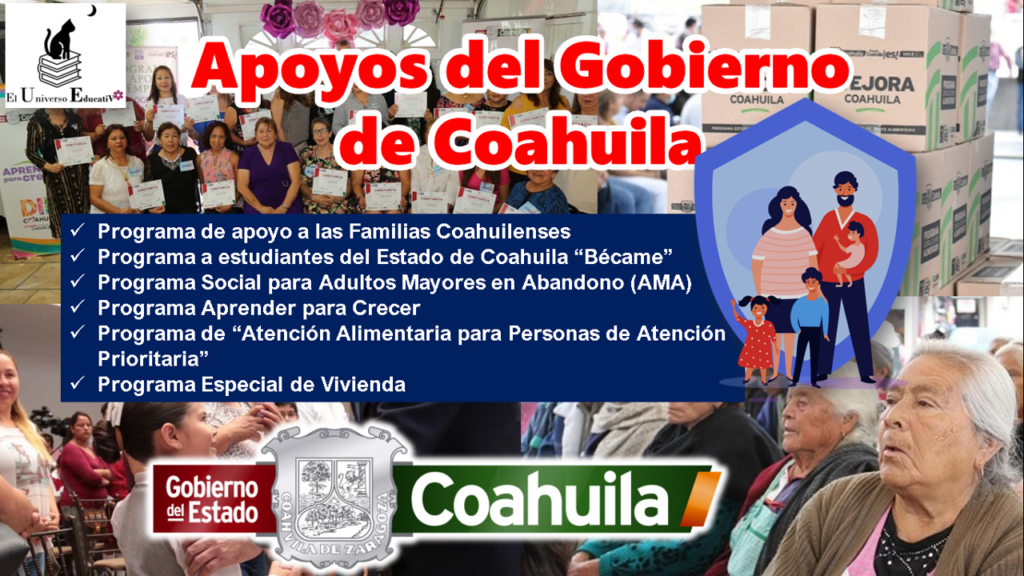 ≫ Apoyos Del Gobierno De Coahuila ️【 Noviembre 2024】 8190