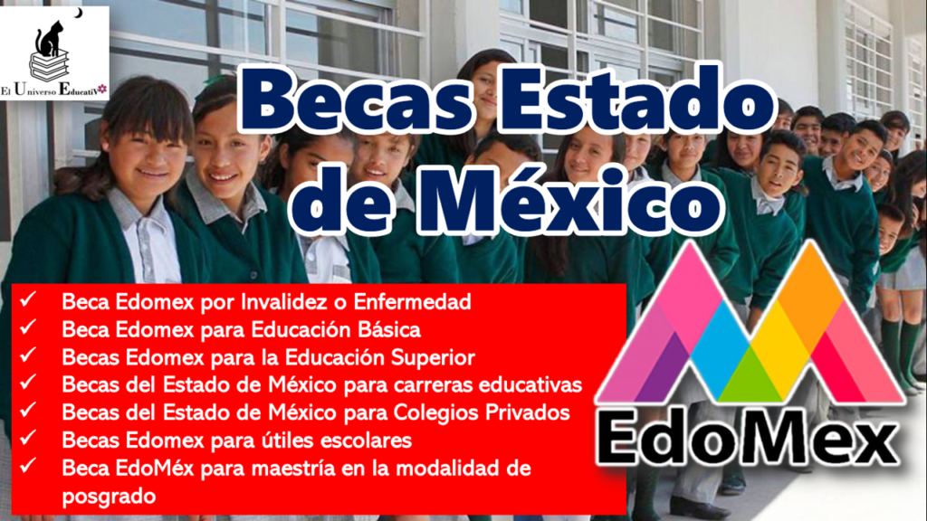 ≫ Becas Edomex / Becas Estado De México ️【 Noviembre 2024】