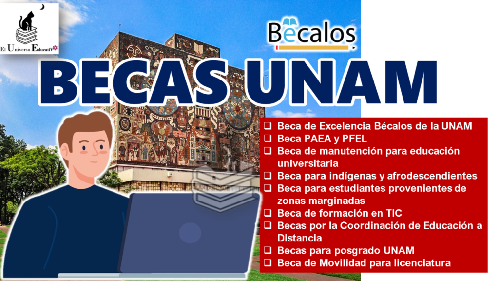 ≫ Becas UNAM ️【 Noviembre 2024】