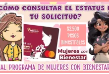 ¿CÓMO CONOCER EL ESTATUS DE TU SOLICITUD AL PROGRAMA DE MUJERES CON BIENESTAR?