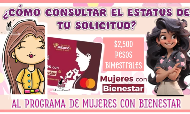 ¿CÓMO CONOCER EL ESTATUS DE TU SOLICITUD AL PROGRAMA DE MUJERES CON BIENESTAR?