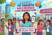 ¡Activa tu tarjeta Mujeres con Bienestar y asegura tus $2,500! 