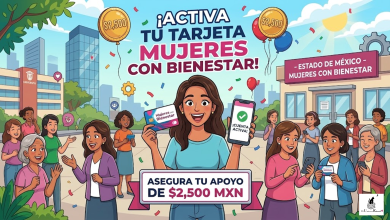 ¡Activa tu tarjeta Mujeres con Bienestar y asegura tus $2,500! 