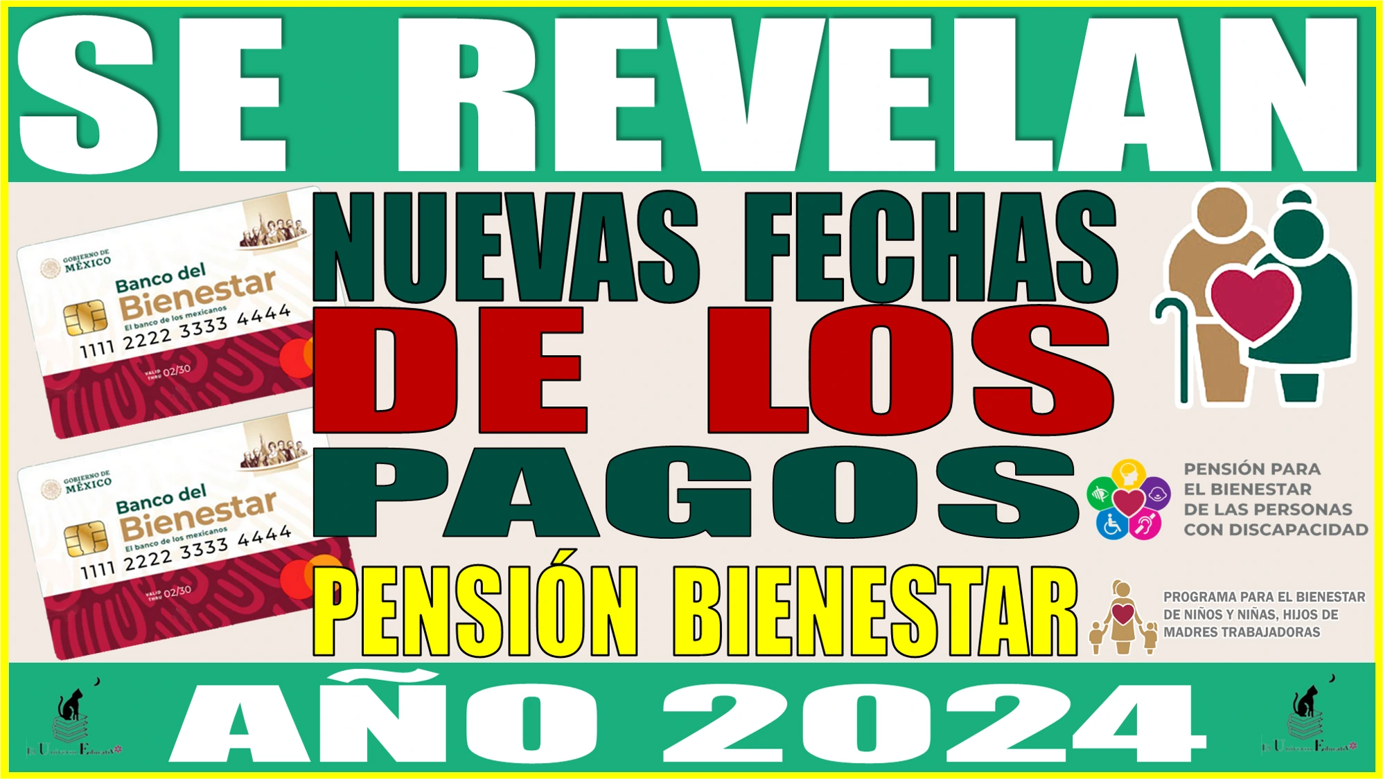 💥💸📆 SE REVELAN NUEVAS FECHAS DE LOS PAGOS | PENSIÓN BIENESTAR | AÑO 2024 💥💸📆