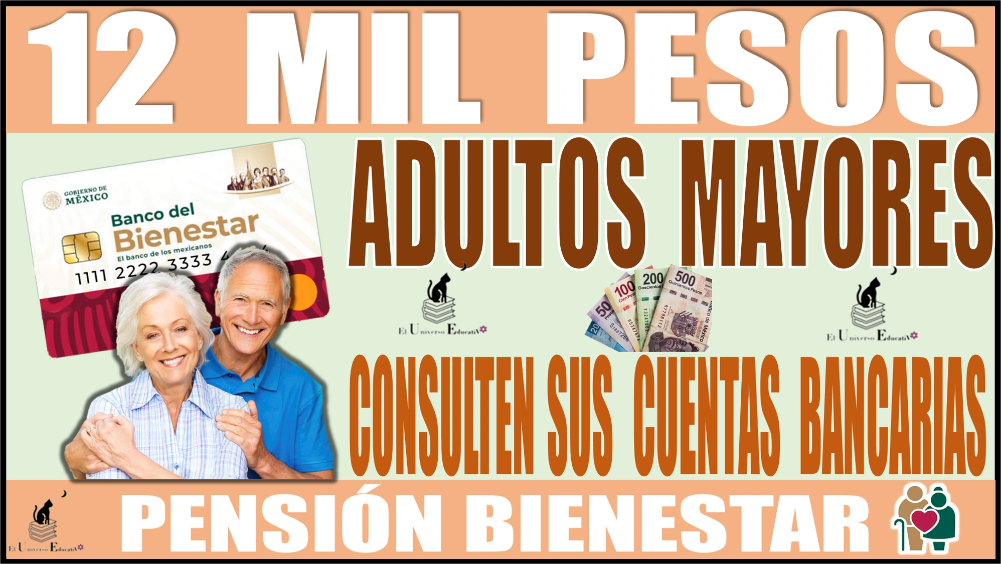 💥🧓👵🏻🤑💸📌 12 MIL PESOS | ADULTOS MAYORES | CONSULTEN SUS CUENTAS BANCARIAS | PENSIÓN BIENESTAR 💥🧓👵🏻🤑💸📌