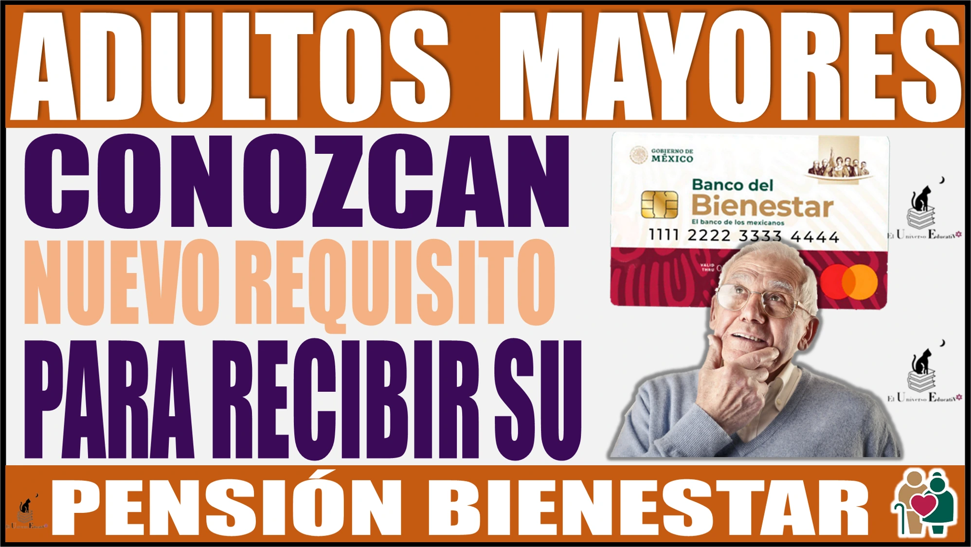 📢👵🧓💳 Adultos Mayores | Conozcan el nuevo requisito con el que debes de contar para recibir tu Pensión Bienestar 📢👵🧓💳