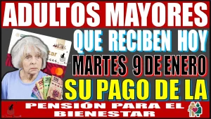 📢👵🧓🤑💸💥 ADULTOS MAYORES QUE RECIBEN HOY MARTES 9 DE ENERO SU PAGO DE LA PENSIÓN PARA EL BIENESTAR | 2024 📢👵🧓🤑💸💥