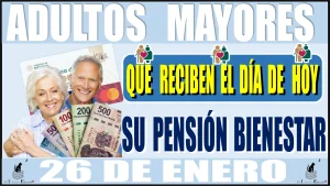 📢👵🧓🤑💸📌¿QUIÉNES SON LOS ADULTOS MAYORES QUE RECIBEN EL DÍA DE HOY SU PENSIÓN BIENESTAR? | 26 DE ENERO DE 2024 📢👵🧓🤑💸📌