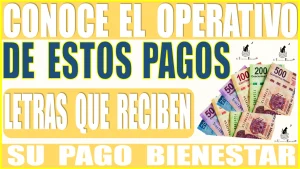 📢🤑💥 CONOCE EL OPERATIVO DE ESTOS PAGOS | LETRAS QUE RECIBEN HOY SU PAGO BIENESTAR 📢🤑💥