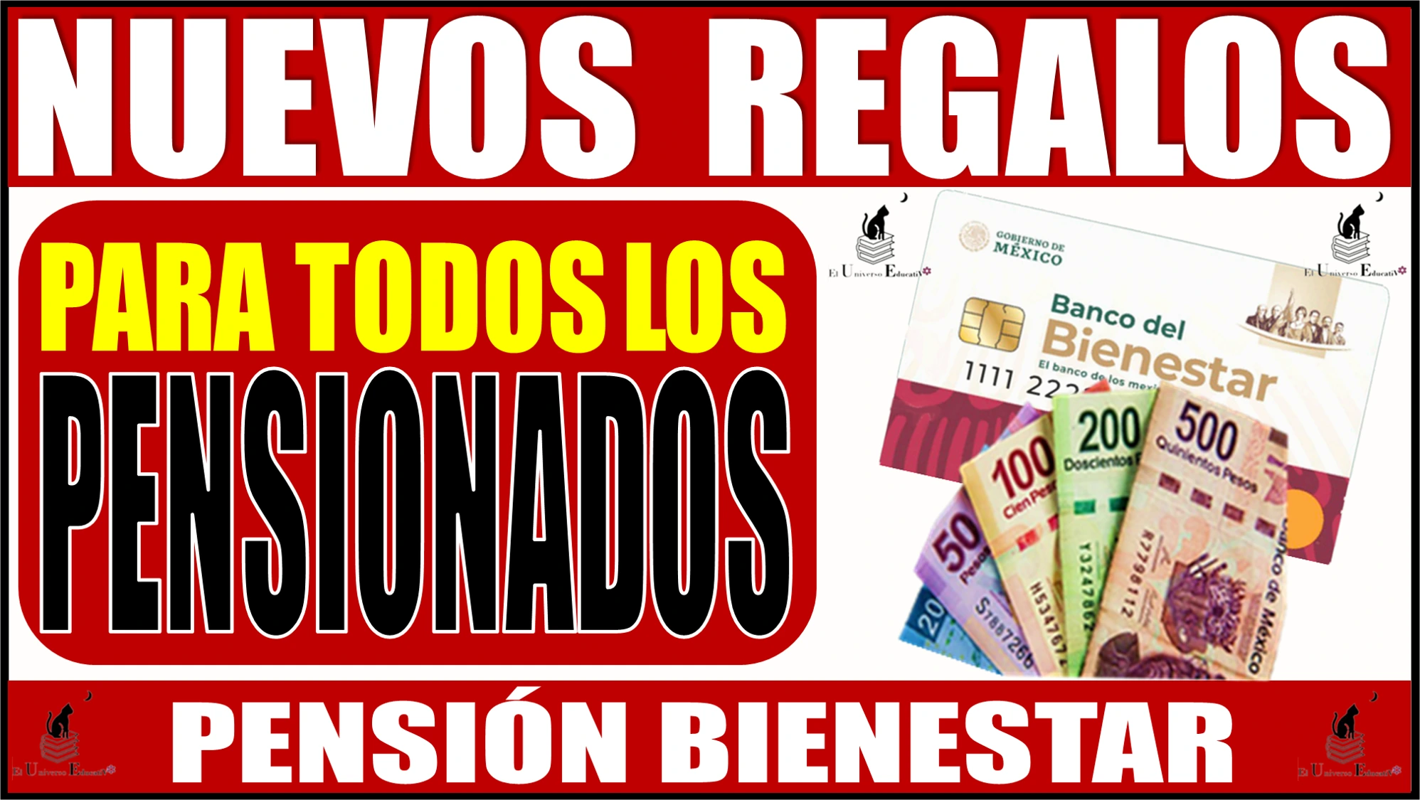 📢🤑💸💥 SE EMITEN NUEVOS REGALOS PARA TODOS LOS PENSIONADOS DE LA PENSIÓN BIENESTAR 📢🤑💸💥