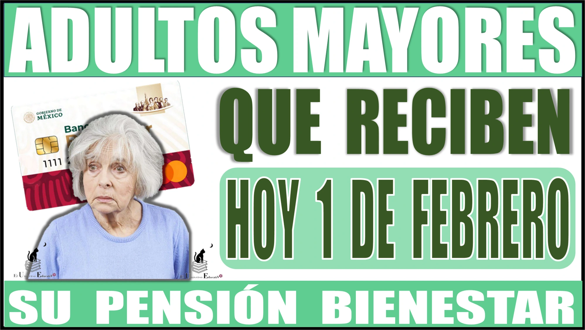 📢🧓👵🤑💸 ADULTOS MAYORES QUE RECIBEN HOY 1 DE FEBRERO SU PENSIÓN BIENESTAR 📢🧓👵🤑💸