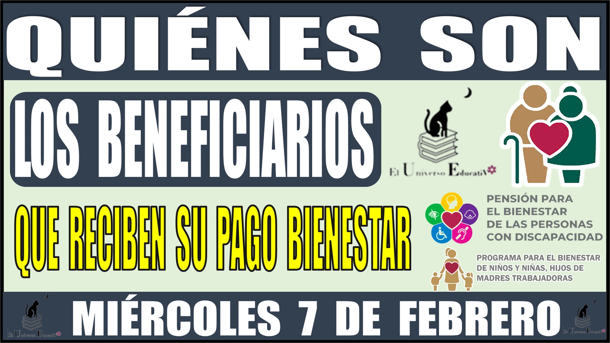 🟢💸🤑💳 AQUÍ TE DIRÉ QUIÉNES SON LOS BENEFICIARIOS QUE RECIBEN SU PAGO BIENESTAR MIÉRCOLES 7 DE FEBRERO 🟢💸🤑💳